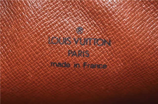 Auth Louis Vuitton Monogram Marly Dragonne PM Clutch Hand Bag M51827 LV 2842D