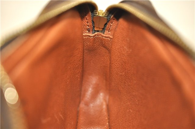 Auth Louis Vuitton Monogram Marly Dragonne PM Clutch Hand Bag M51827 LV 2842D