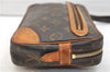 Authentic Louis Vuitton Monogram Marly Dragonne GM Clutch Hand Bag M51825 2842E