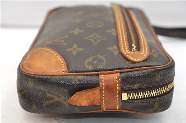 Authentic Louis Vuitton Monogram Marly Dragonne GM Clutch Hand Bag M51825 2842E