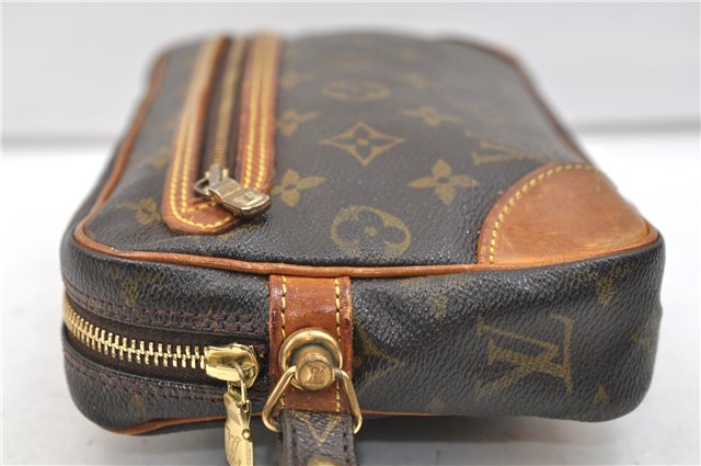 Authentic Louis Vuitton Monogram Marly Dragonne GM Clutch Hand Bag M51825 2842E