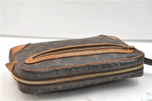 Authentic Louis Vuitton Monogram Marly Dragonne GM Clutch Hand Bag M51825 2842E