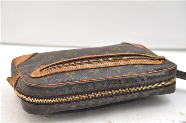 Authentic Louis Vuitton Monogram Marly Dragonne GM Clutch Hand Bag M51825 2842E