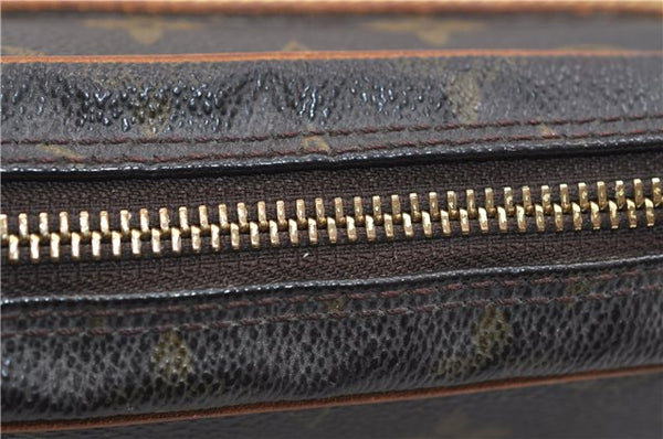 Authentic Louis Vuitton Monogram Marly Dragonne GM Clutch Hand Bag M51825 2842E