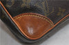 Authentic Louis Vuitton Monogram Marly Dragonne GM Clutch Hand Bag M51825 2842E