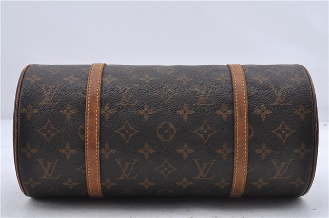 Authentic Louis Vuitton Monogram Papillon 30 Hand Bag M51385 LV 2845D