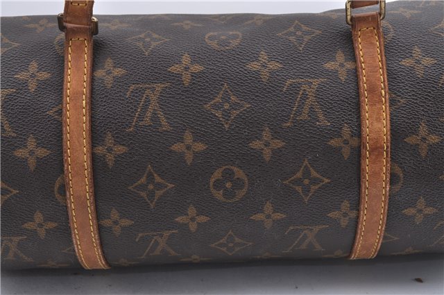 Authentic Louis Vuitton Monogram Papillon 30 Hand Bag M51385 LV 2845D