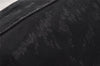 Authentic FENDI Mamma Baguette Shoulder Hand Bag Jersey Leather Black Junk 2845I