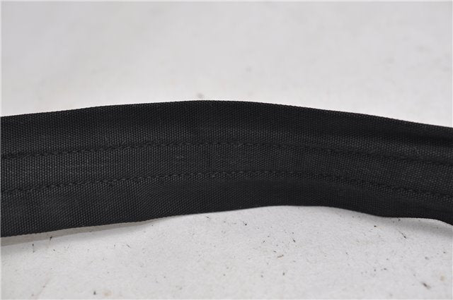 Authentic GUCCI Vintage Shoulder Tote Bag GG Suede Leather 0011206 Black 2846E