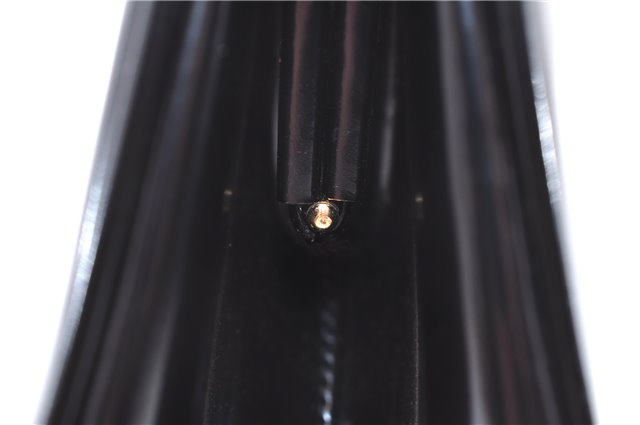 Authentic GUCCI Bamboo Vintage Shoulder Hand Bag Purse Enamel Black 2847E