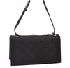 Authentic GUCCI Vintage Shoulder Hand Bag Purse GG Nylon Leather Black 2847I