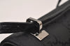 Authentic GUCCI Vintage Shoulder Hand Bag Purse GG Nylon Leather Black 2847I