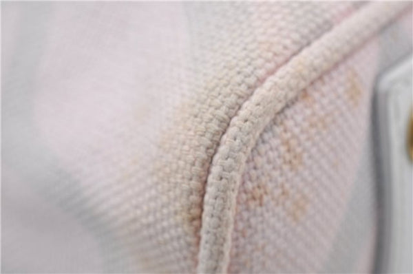 Authentic Louis Vuitton Cruise Line Tahitienne PM Tote Bag Pink M95672 LV 2848E