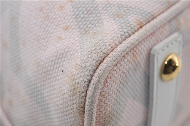 Authentic Louis Vuitton Cruise Line Tahitienne PM Tote Bag Pink M95672 LV 2848E