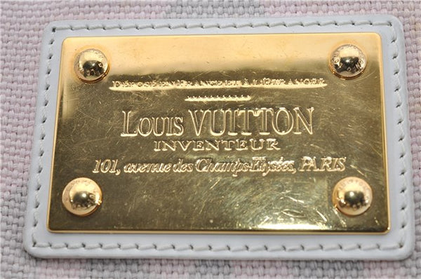 Authentic Louis Vuitton Cruise Line Tahitienne PM Tote Bag Pink M95672 LV 2848E