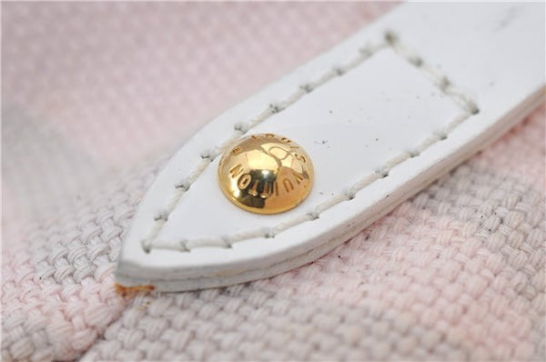 Authentic Louis Vuitton Cruise Line Tahitienne PM Tote Bag Pink M95672 LV 2848E