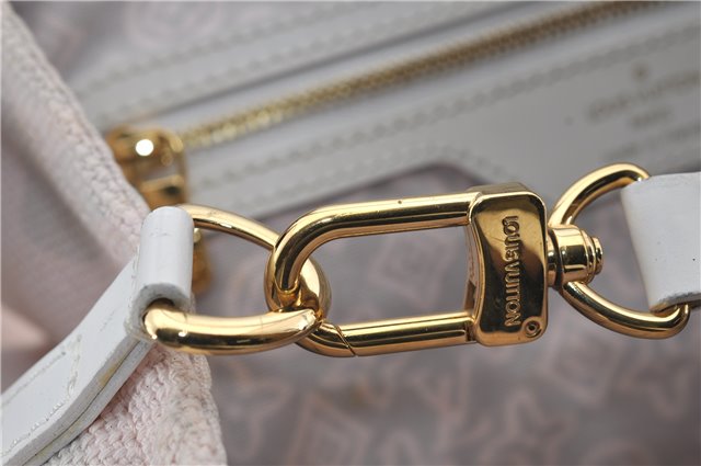 Authentic Louis Vuitton Cruise Line Tahitienne PM Tote Bag Pink M95672 LV 2848E