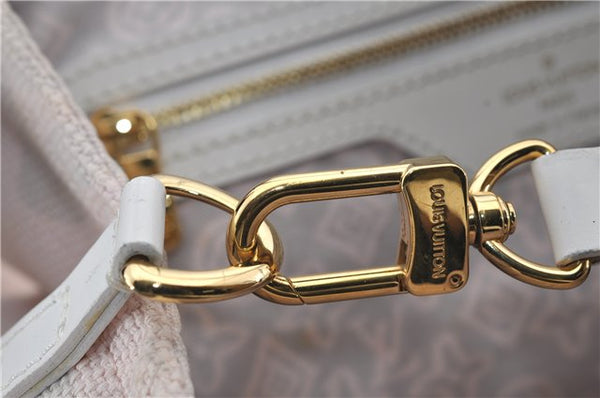 Authentic Louis Vuitton Cruise Line Tahitienne PM Tote Bag Pink M95672 LV 2848E