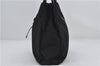 Authentic PRADA Vintage Nylon Tessuto Leather Shoulder Tote Bag Black 2849E