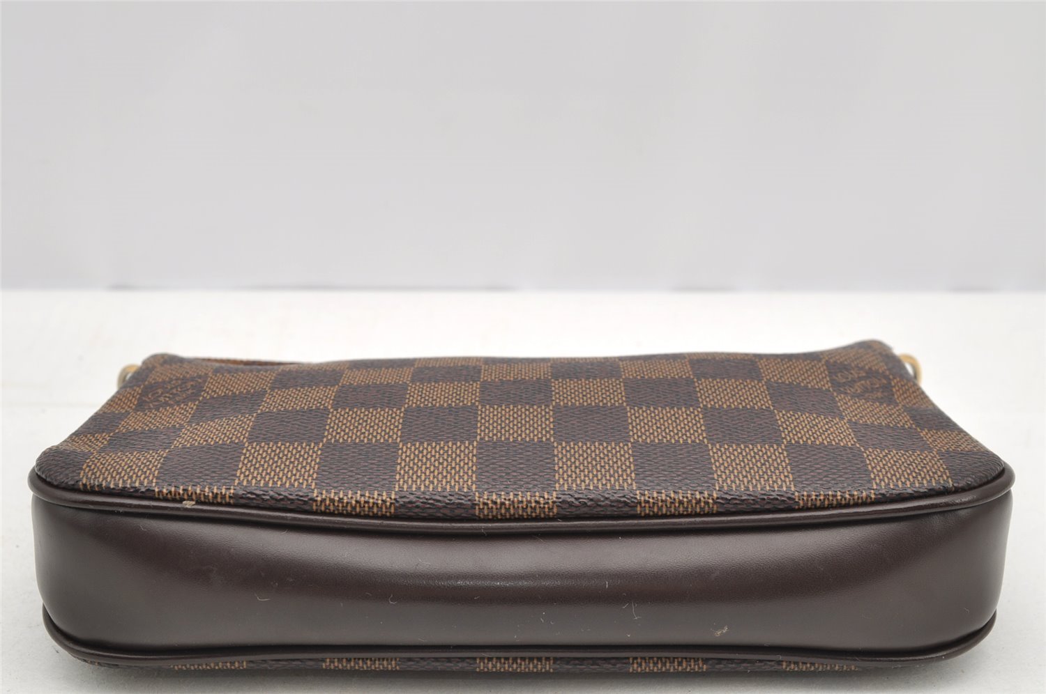 Authentic Louis Vuitton Damier Navona Hand Bag Pouch Purse N51983 LV 2849I