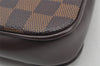 Authentic Louis Vuitton Damier Navona Hand Bag Pouch Purse N51983 LV 2849I