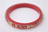 Authentic Louis Vuitton Uncle John TPM Bangle Bracelet Red M65578 LV 2850D