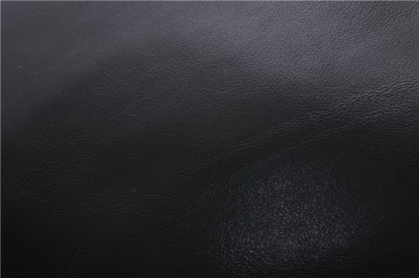 Authentic GUCCI Bamboo Vintage 2Way Shoulder Tote Bag Leather Black Junk 2850E