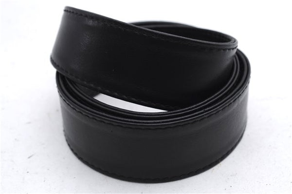 Authentic GUCCI Bamboo Vintage 2Way Shoulder Tote Bag Leather Black Junk 2850E