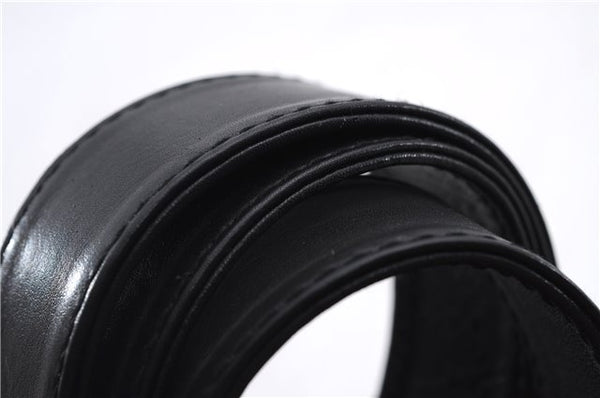 Authentic GUCCI Bamboo Vintage 2Way Shoulder Tote Bag Leather Black Junk 2850E