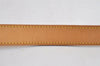 Authentic Louis Vuitton Leather Shoulder Strap Beige 49.6" LV 2850I