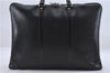 Auth Louis Vuitton Epi Porte Documents Voyage Briefcase Black M59162 LV 2851D