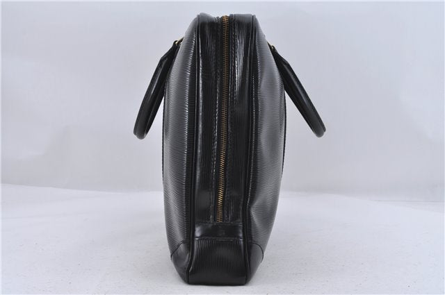 Auth Louis Vuitton Epi Porte Documents Voyage Briefcase Black M59162 LV 2851D