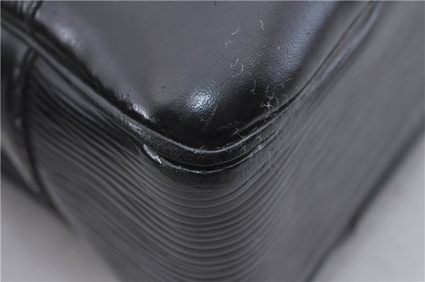 Auth Louis Vuitton Epi Porte Documents Voyage Briefcase Black M59162 LV 2851D