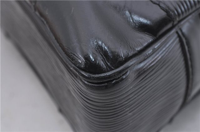 Auth Louis Vuitton Epi Porte Documents Voyage Briefcase Black M59162 LV 2851D