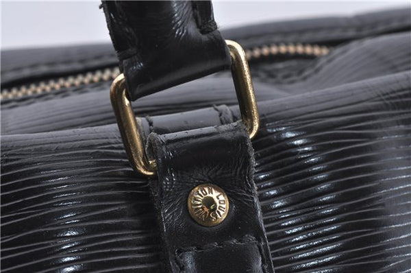 Auth Louis Vuitton Epi Porte Documents Voyage Briefcase Black M59162 LV 2851D