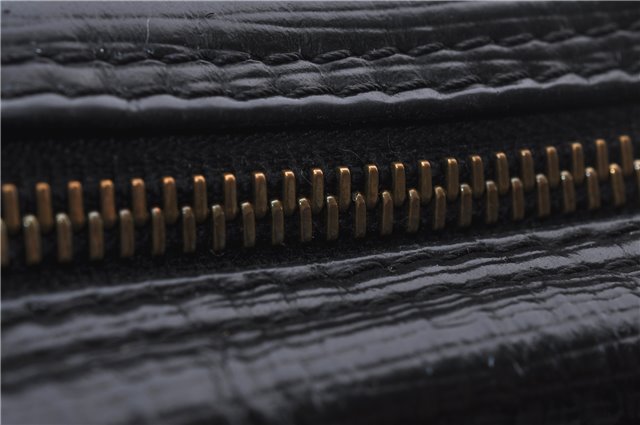 Auth Louis Vuitton Epi Porte Documents Voyage Briefcase Black M59162 LV 2851D