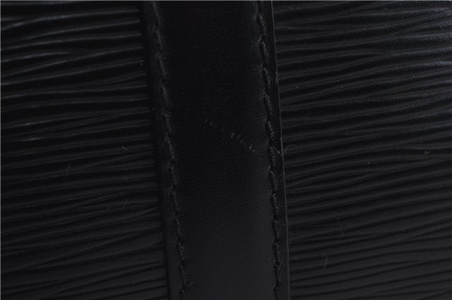 Auth Louis Vuitton Epi Porte Documents Voyage Briefcase Black M59162 LV 2851D