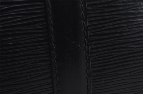 Auth Louis Vuitton Epi Porte Documents Voyage Briefcase Black M59162 LV 2851D