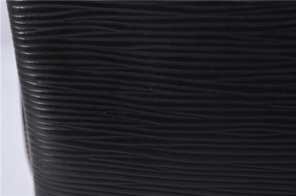 Auth Louis Vuitton Epi Porte Documents Voyage Briefcase Black M59162 LV 2851D