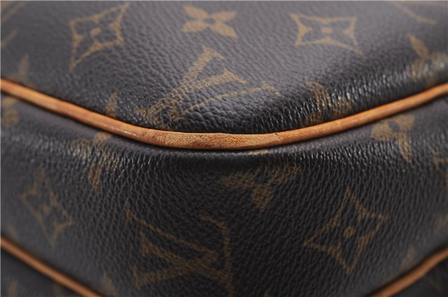 Authentic Louis Vuitton Monogram Reporter PM Shoulder Cross Bag M45254 LV 2851E