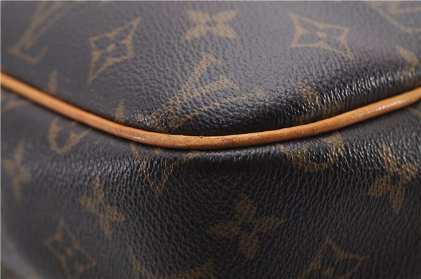 Authentic Louis Vuitton Monogram Reporter PM Shoulder Cross Bag M45254 LV 2851E