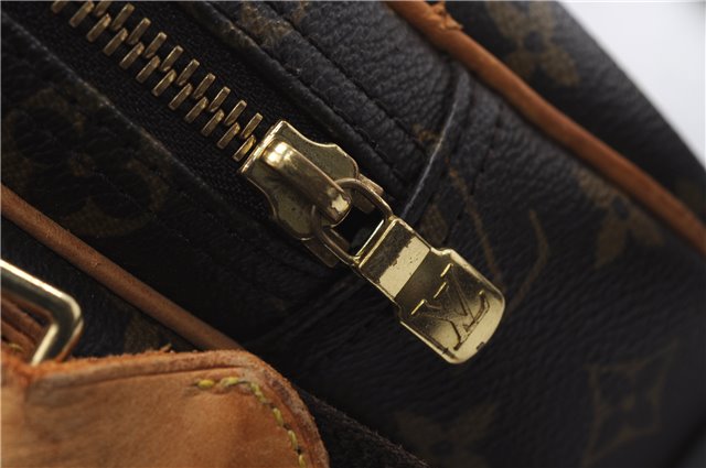 Authentic Louis Vuitton Monogram Reporter PM Shoulder Cross Bag M45254 LV 2851E