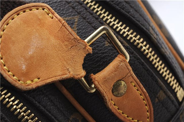 Authentic Louis Vuitton Monogram Reporter PM Shoulder Cross Bag M45254 LV 2851E