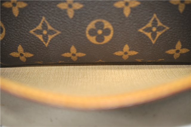 Authentic Louis Vuitton Monogram Reporter PM Shoulder Cross Bag M45254 LV 2851E