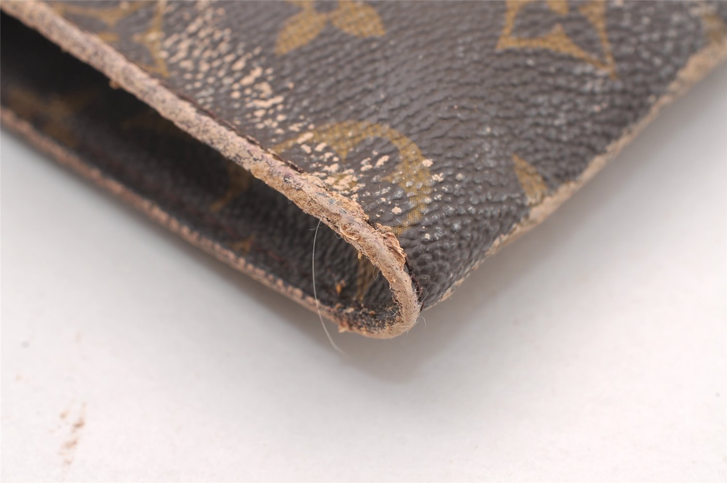 Authentic Louis Vuitton Monogram Pouch For Bucket PM LV Junk 2851I