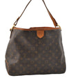 Authentic Louis Vuitton Monogram Delightful PM Shoulder Bag M40352 LV 2852E