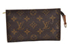 Authentic Louis Vuitton Monogram Pouch For Bucket PM LV Junk 2852I