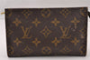 Authentic Louis Vuitton Monogram Pouch For Bucket PM LV Junk 2852I