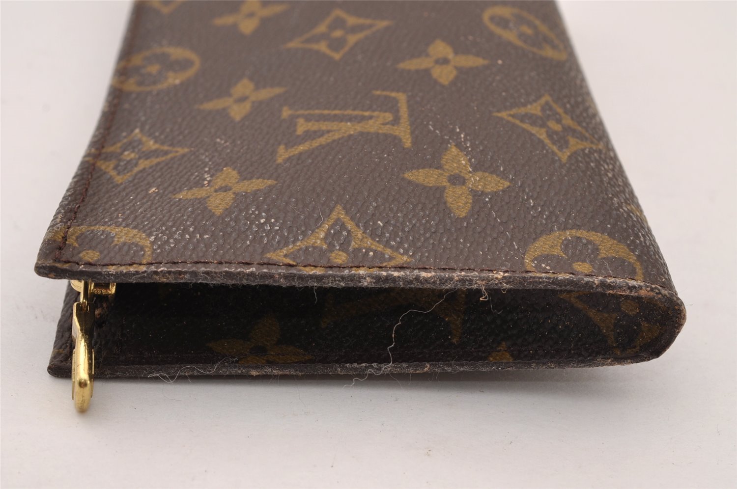 Authentic Louis Vuitton Monogram Pouch For Bucket PM LV Junk 2852I