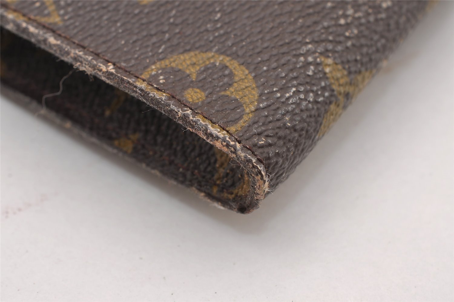Authentic Louis Vuitton Monogram Pouch For Bucket PM LV Junk 2852I